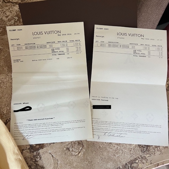 NEW LOUIS VUITTON  Monogram Menilmontant MM - Picture 2 of 16